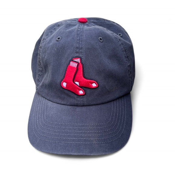 Genuine Merchandise Accessories - Red Sox Blue Baseball Cap Hat Fitted OSFM Unisex